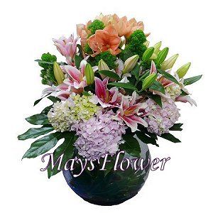 Flower Arrangement in Vase flower-vase-132