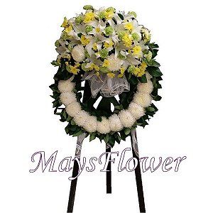 Funeral Flower Basket funeral-wreaths-220