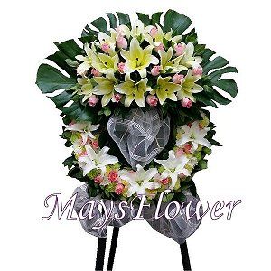 Funeral Flower Basket funeral-wreaths-222