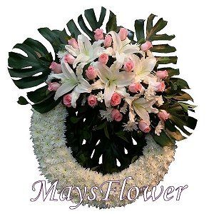 Funeral Flower Basket funeral-wreaths-317
