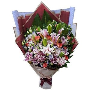百合花束 lily-bouquet-503