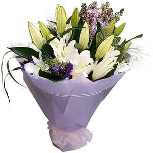 百合花束 lily-bouquet-508