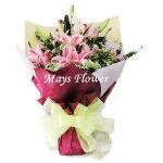 Flower Bouquet Price Range (600 - 900)  lily3641