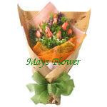 Flower Bouquet Price Range (500 - 600)  rose-bouquet-7609
