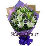 Flower Bouquet Price Range (600 - 900)  lily7039
