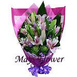 Flower Bouquet Price Range (600 - 900)  lily7037