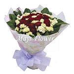 Flower Bouquet Price Range (500 - 600)  carnation-bouquet-0308