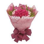 Flower Bouquet Price Range (600 - 900)  carnation-bouquet-0314
