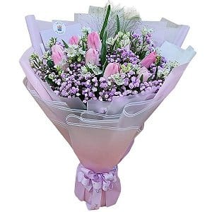 【鬱金香花束】 tulip-bouquet-102