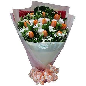 【鬱金香花束】 tulip-bouquet-109