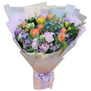 【鬱金香花束】 tulip-bouquet-112