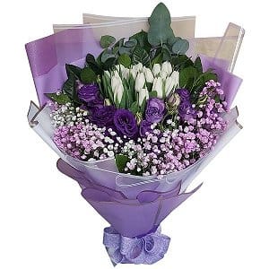 【鬱金香花束】 tulip-bouquet-114