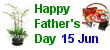 Don't Forget, Happy Father's Day, it is on 15th Jun , thanks him with our Father Day Gift