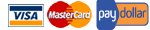 We accept PayPal and PayDollar