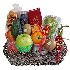 Chinese New Year Fruit Baskets Hampers 111-cny-basket