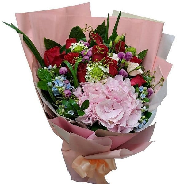 ¸y - hydrangeas-bouquet-009