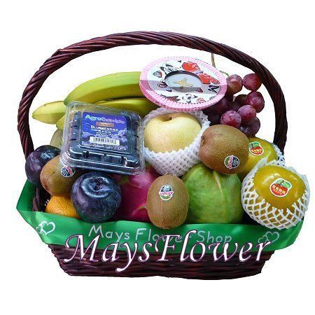 Mid-Autumn Fruit Basket | moon1811(HKD668.00)|Mays Flower Shop HK